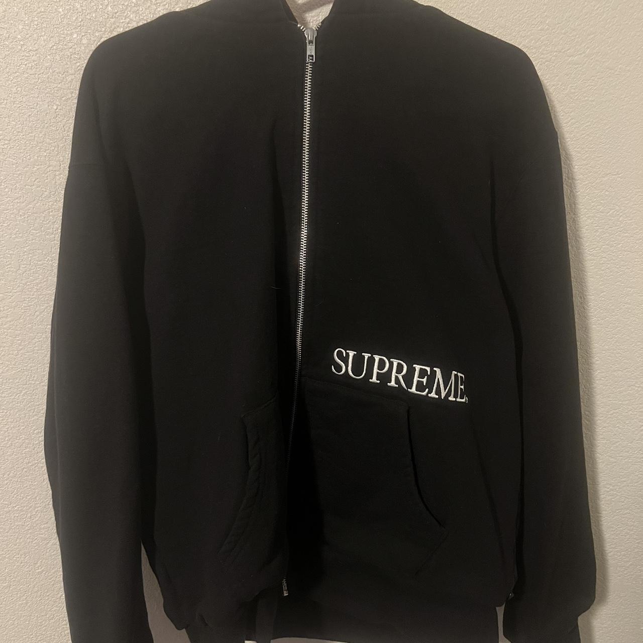 supreme thermal hoodie hoodie is brand new w/o tags - Depop