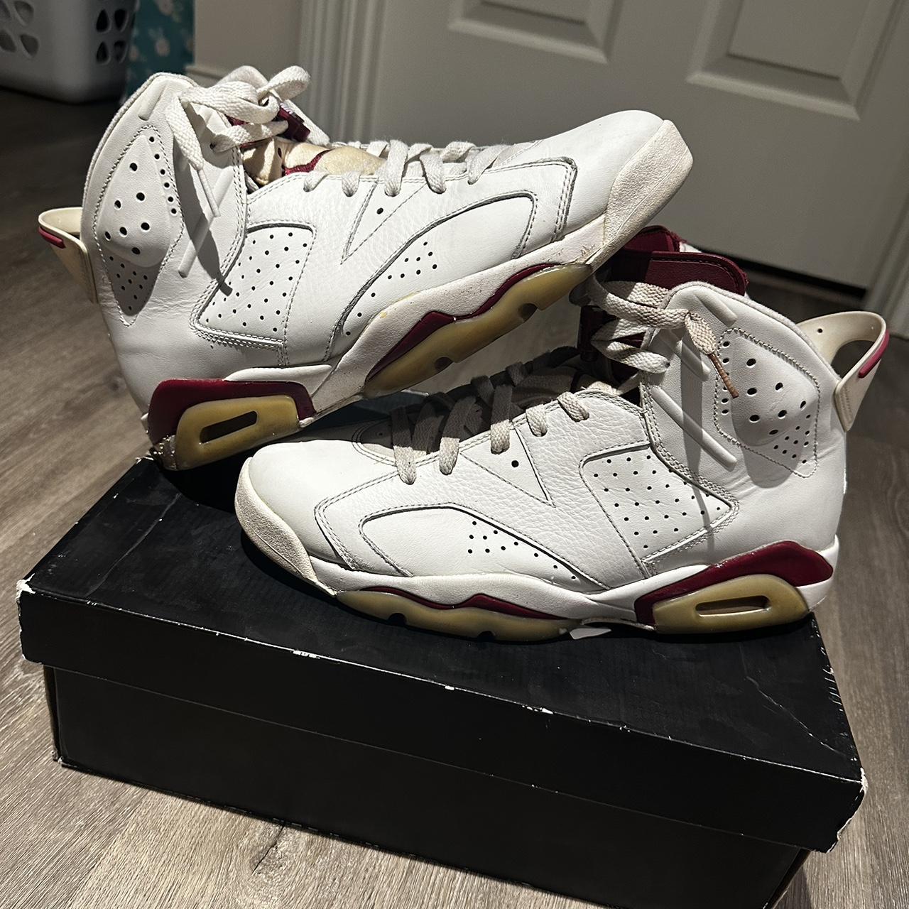 jordan 6 maroon size 11