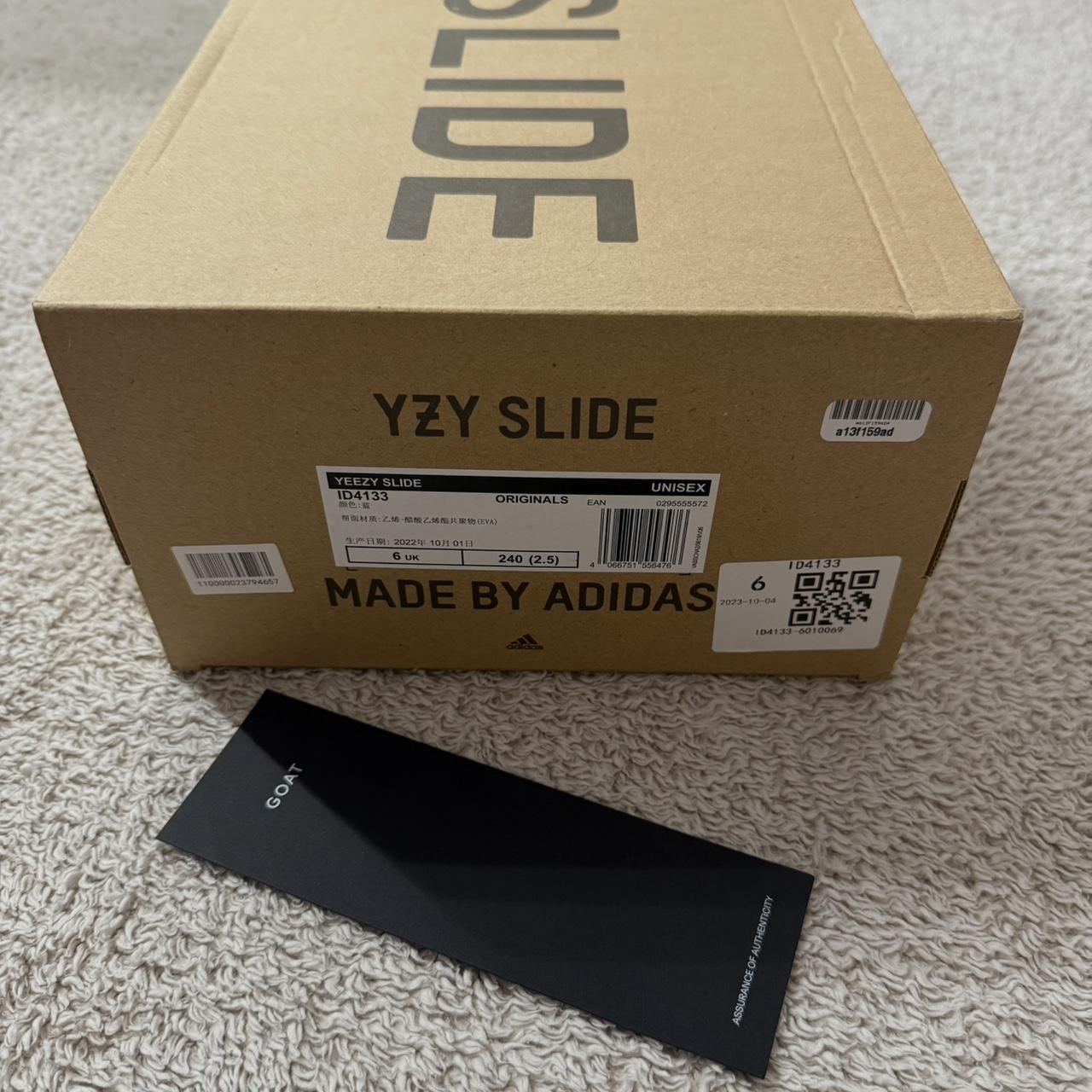 Yeezy Women's Slides - Blue - US 6 – yeezy slides… - image 5