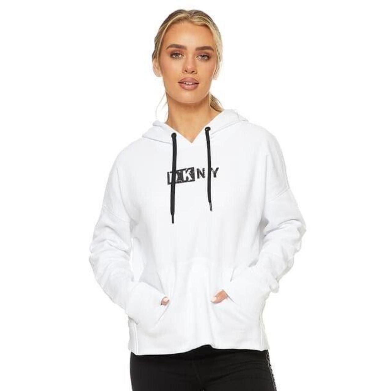 Dkny white clearance hoodie