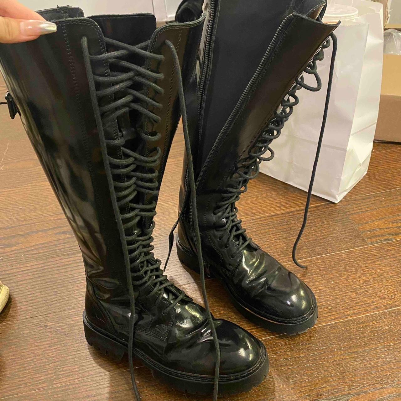 ann demeulemeester boots