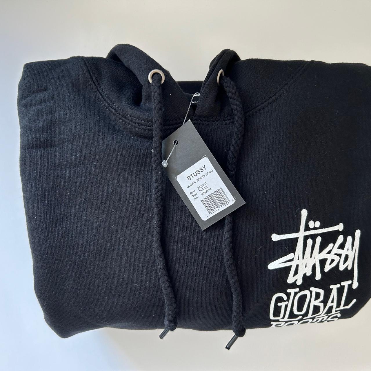 AU発★S-DOUBLE★World Wide Roots Hood ロゴ入 フーディ Stussy AU発☆S-DOUBLE☆World Wide Roots Hood ロゴ入 フーディ Stussy