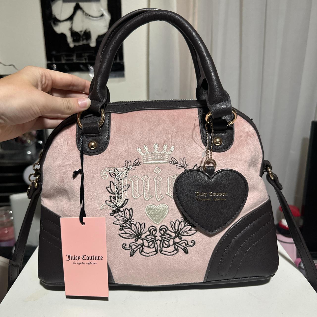 Juicy Couture Black & Pink Y2K Bag on sale - New With Tags