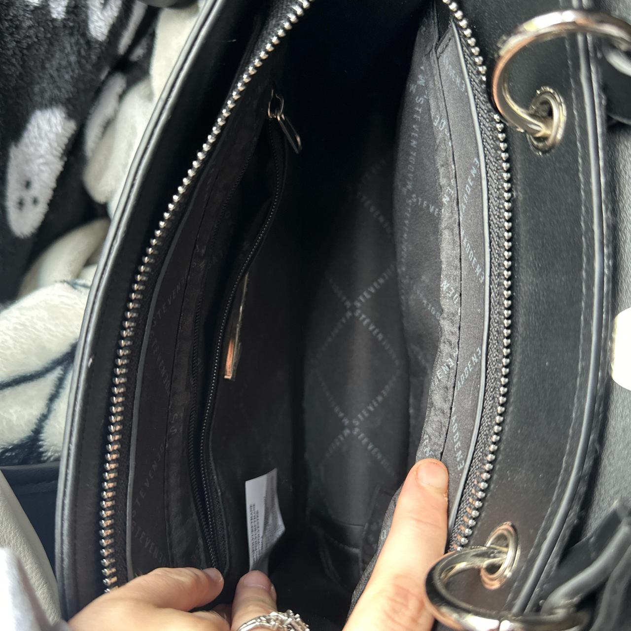 🖤Black Steve madden bag with silver hardware 🖤Bag | Depop