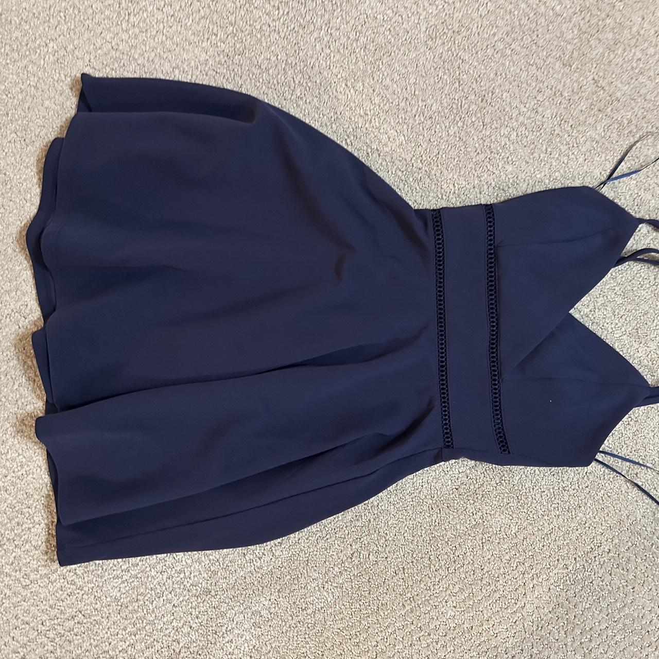 Francesca's navy sale blue dress