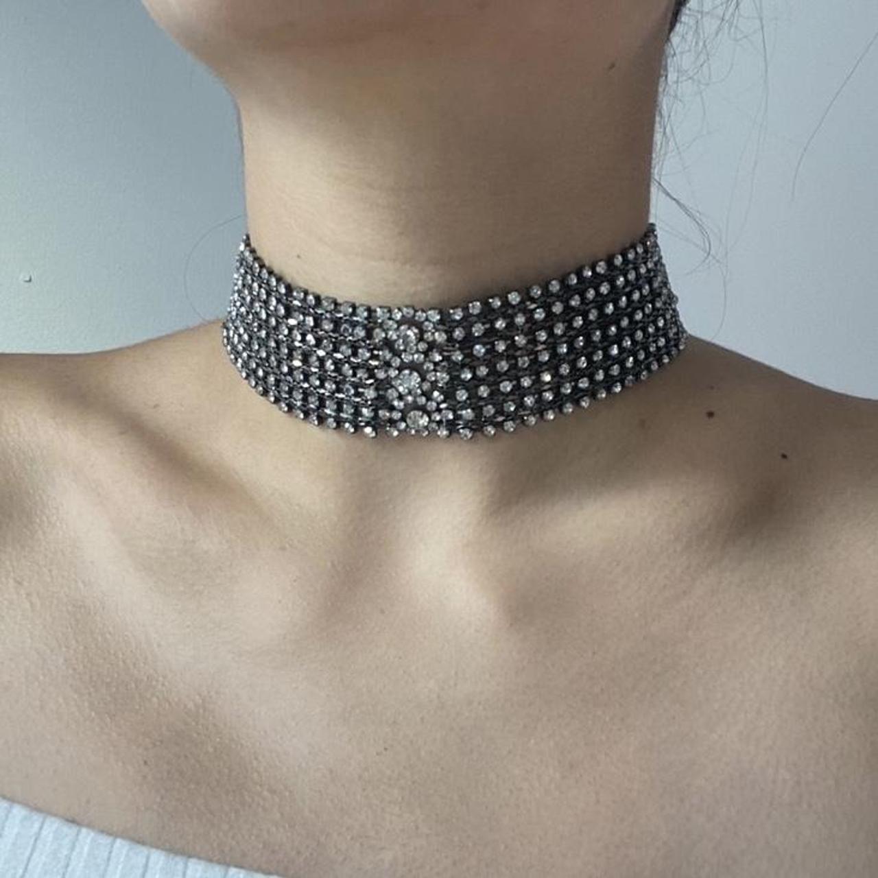 Sparkly choker on sale