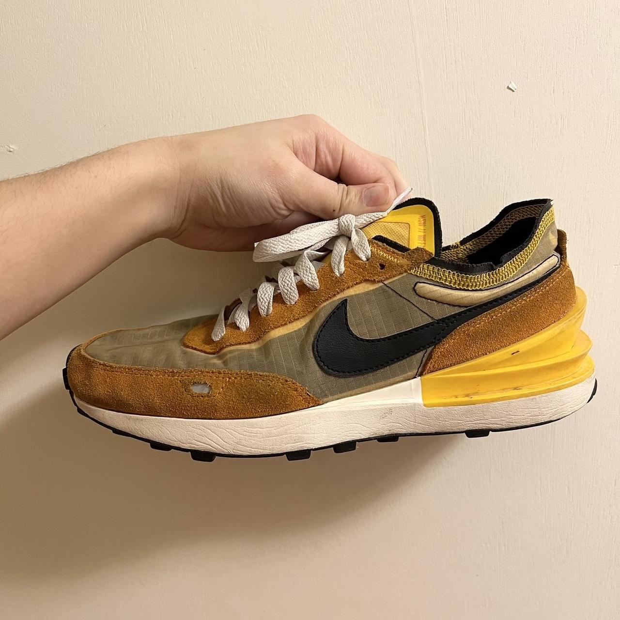 Nike Waffle One Orange Yellow (with transparent