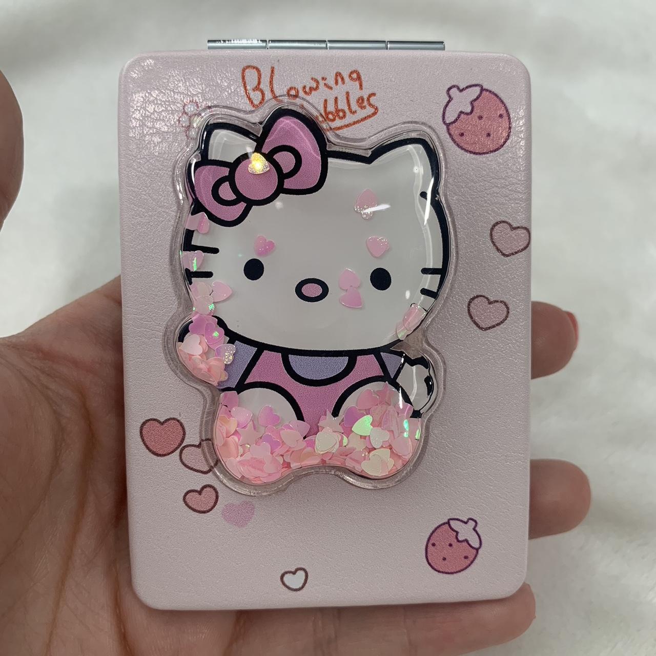Hello Kitty compact mirror 🍓 brand new Width Depop