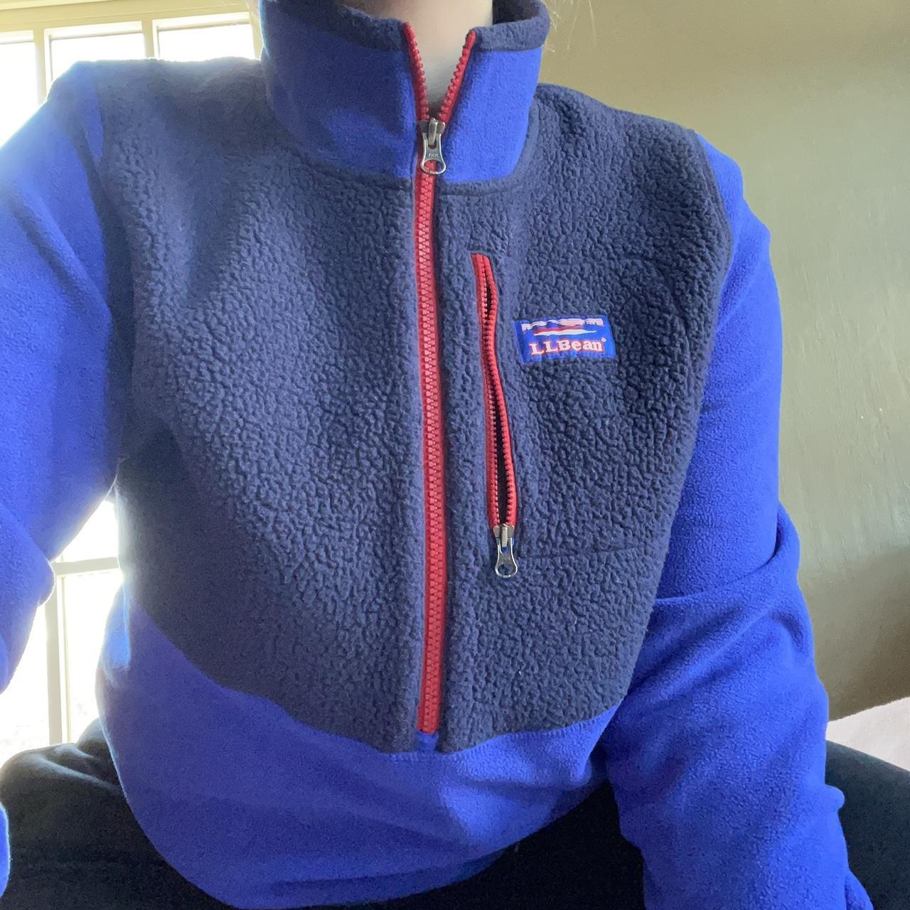 🦋 Vintage LLBean fleece jacket 🦋 Such a cool retro... Depop