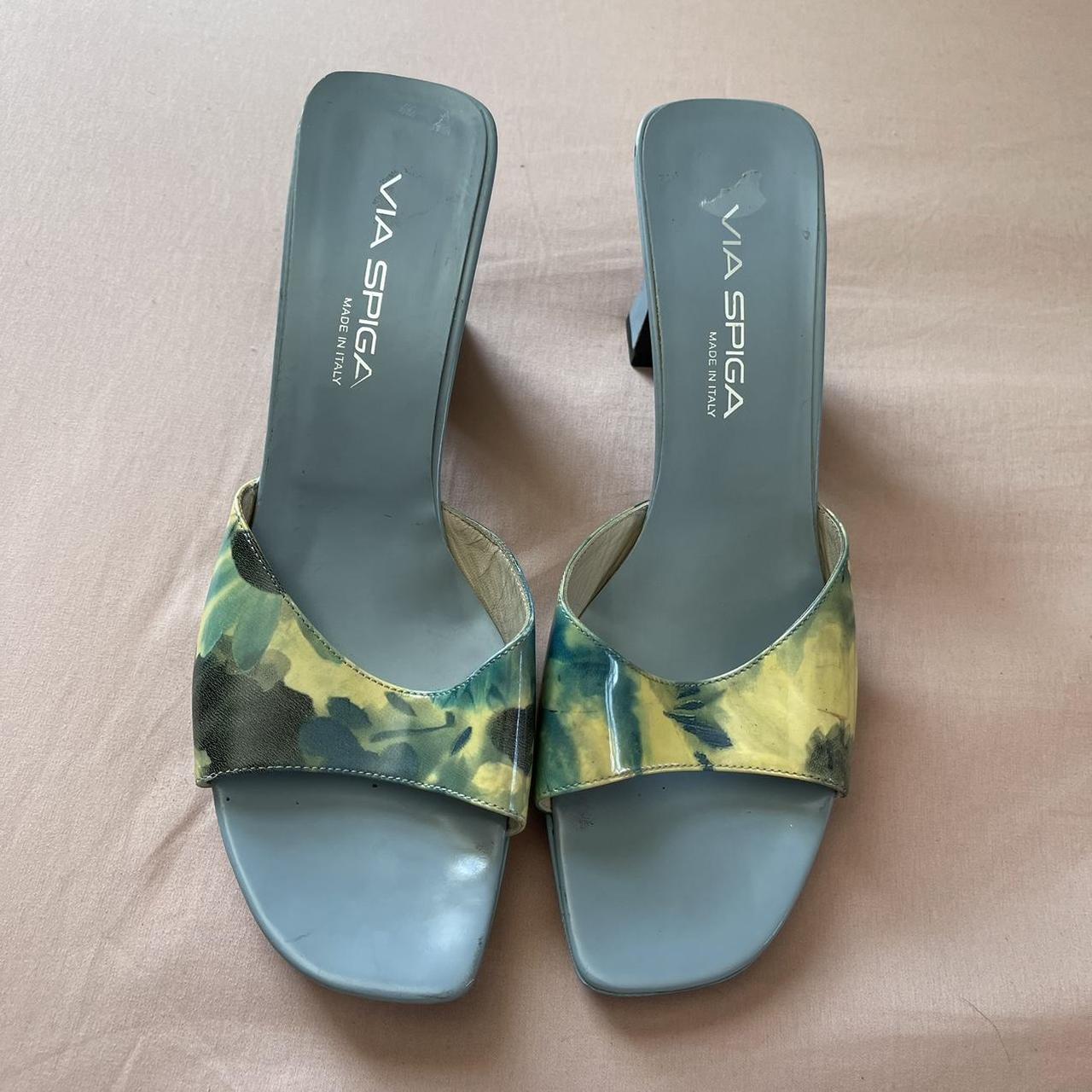 🦋 Vintage Via Spiga sandals 🦋 A unique and cute... - Depop