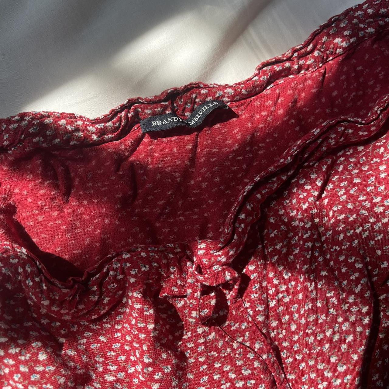 ♥️ Brandy Melville Kenzo skirt ♥️ Super cute ditsy... Depop