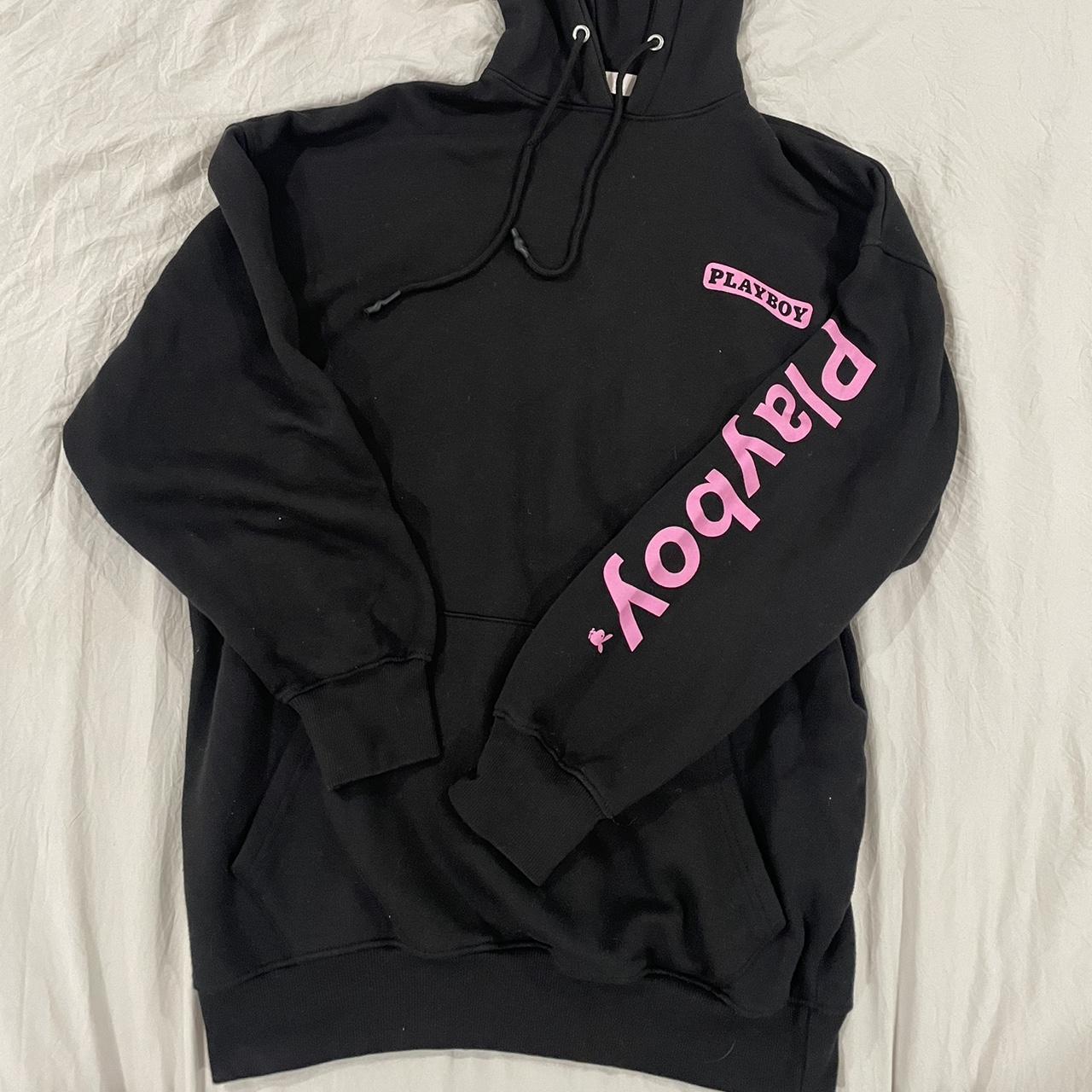 Missguided Women's Black Hoodie | Depop