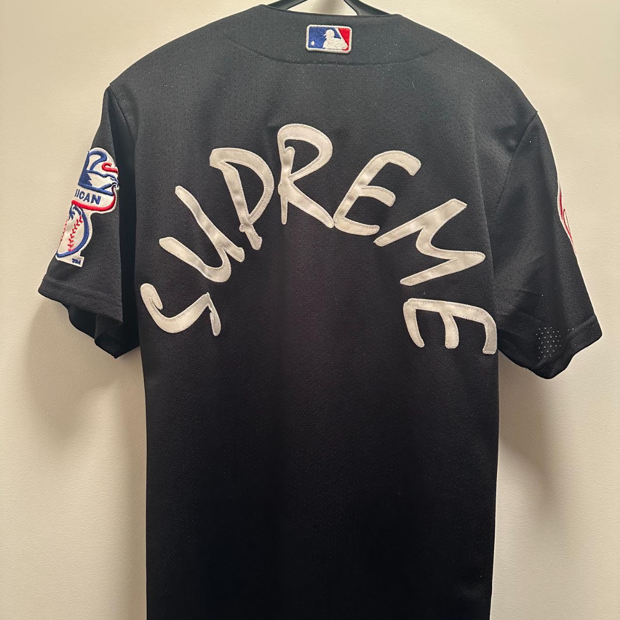 Supreme x 2025 yankees jersey