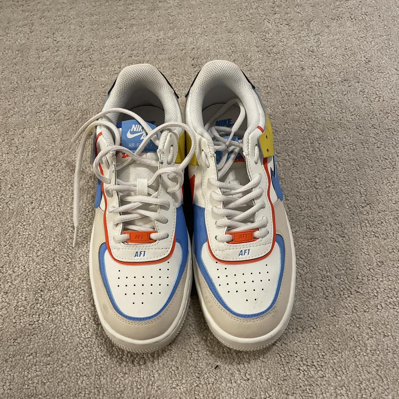 coloured nike air