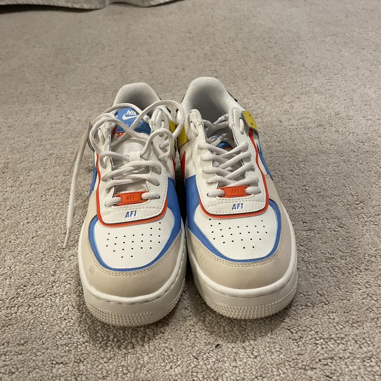 coloured nike air