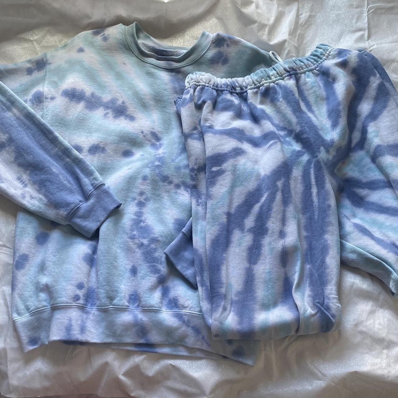 Womens tie dye online sweatshirt and sweatpants se