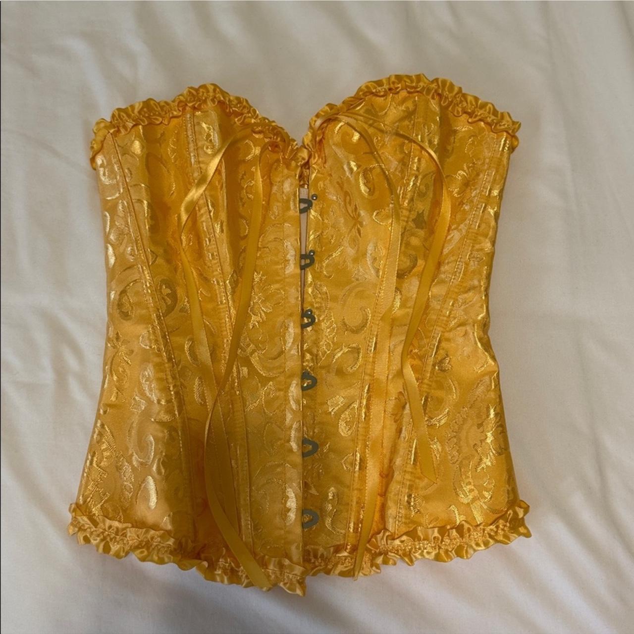 Source Unknown Women's Corset - Yellow/Orange - X… - image 4