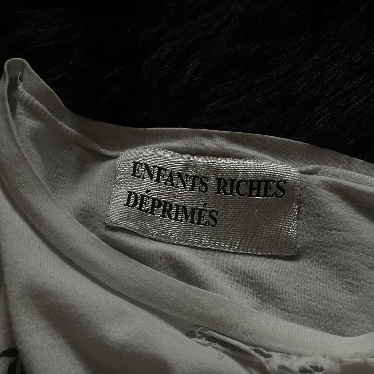 Enfants Riches Déprimés Men's White and Black T-shirt (4)