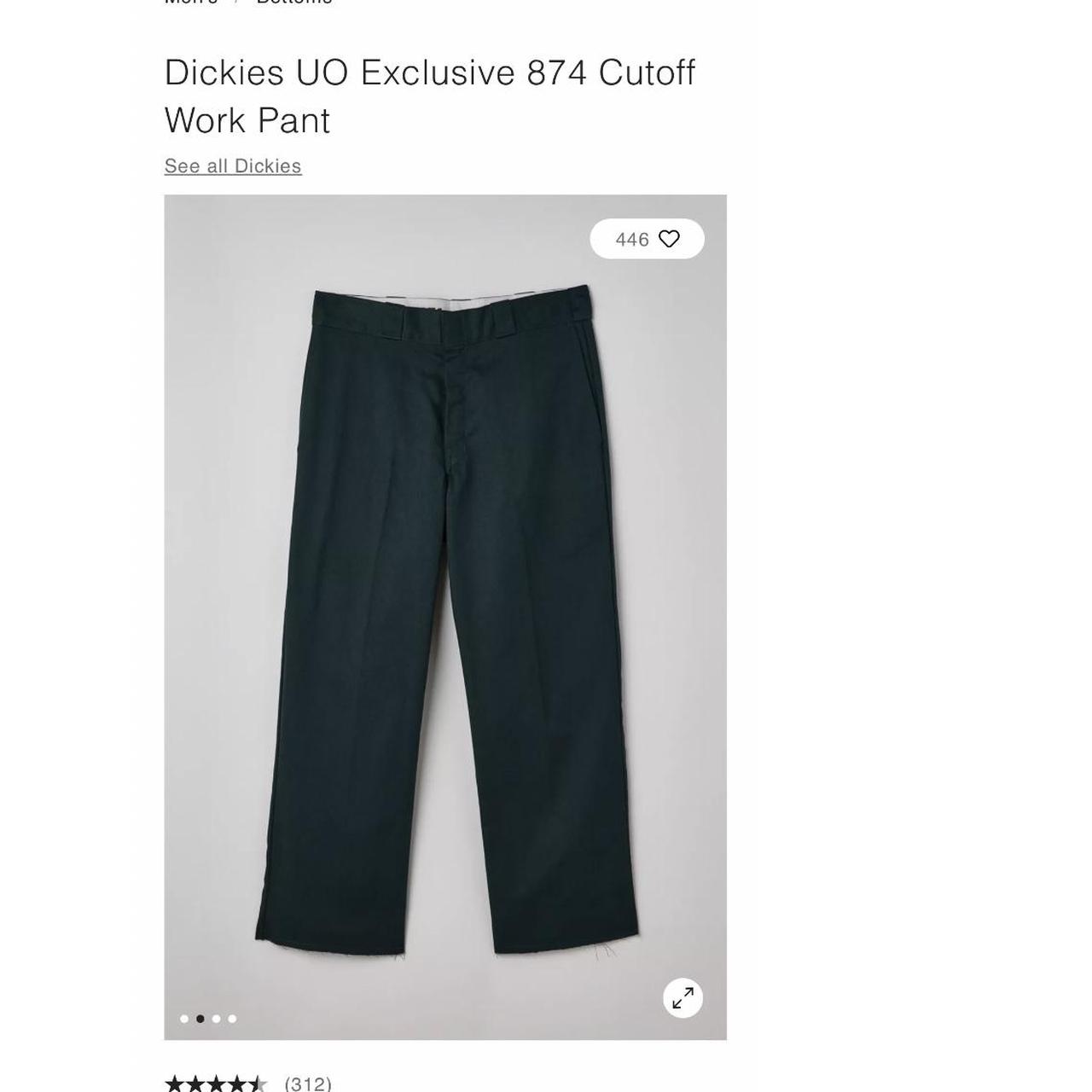 Dickies UO Exclusive 874 Cutoff Work Pants 36w - Depop