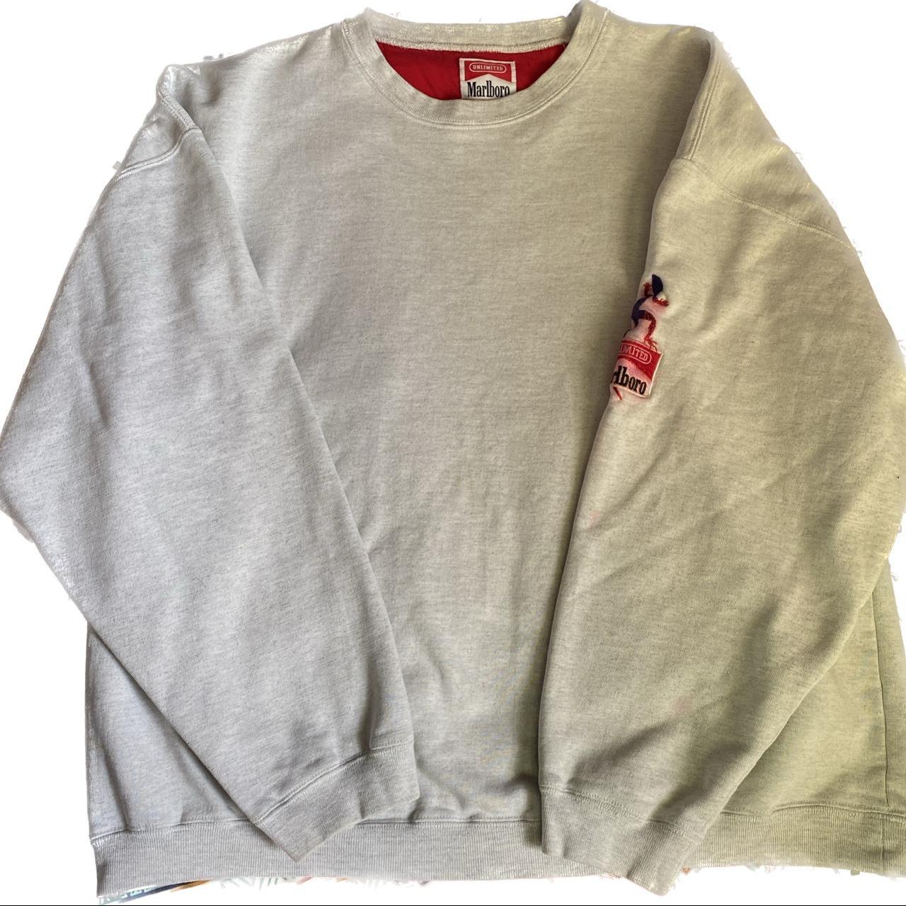 1990s Marlboro unlimited sweatshirt size XL The... - Depop