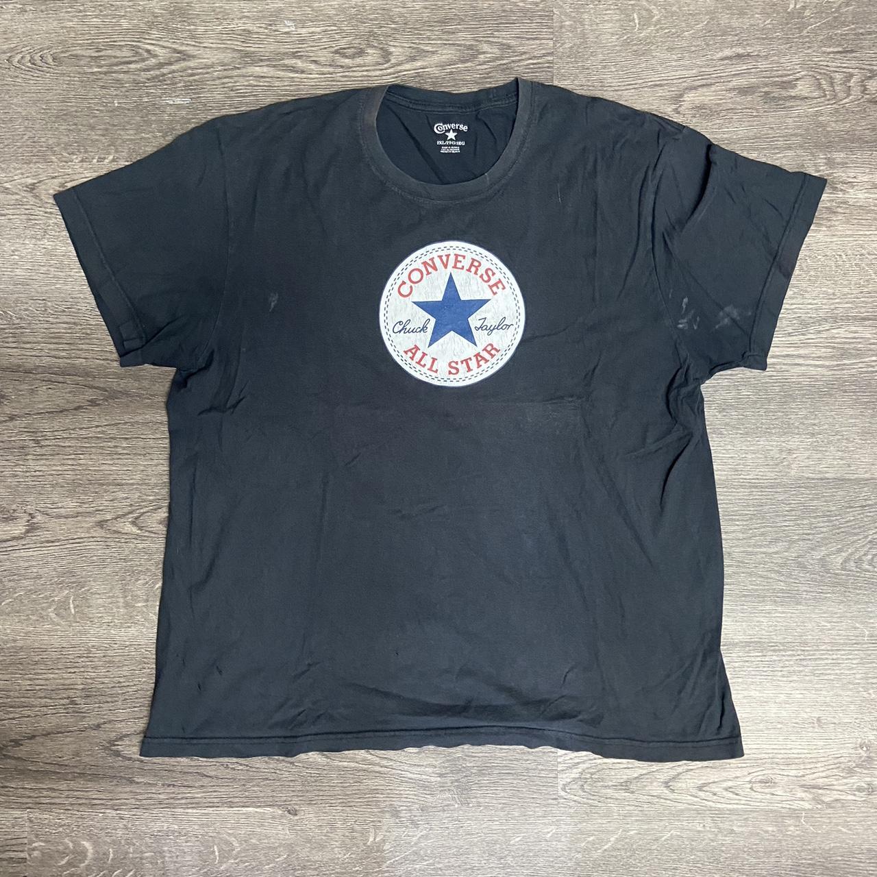 2000s converse tee Some small stain as seen in pics... - Depop