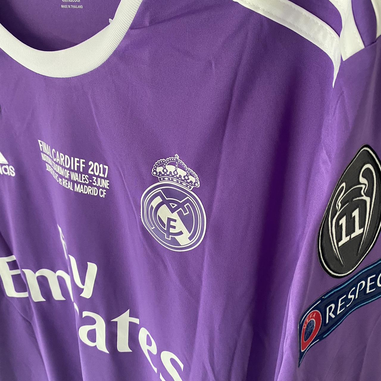 Cristiano ronaldo 2017 real madrid ucl final jersey - Depop