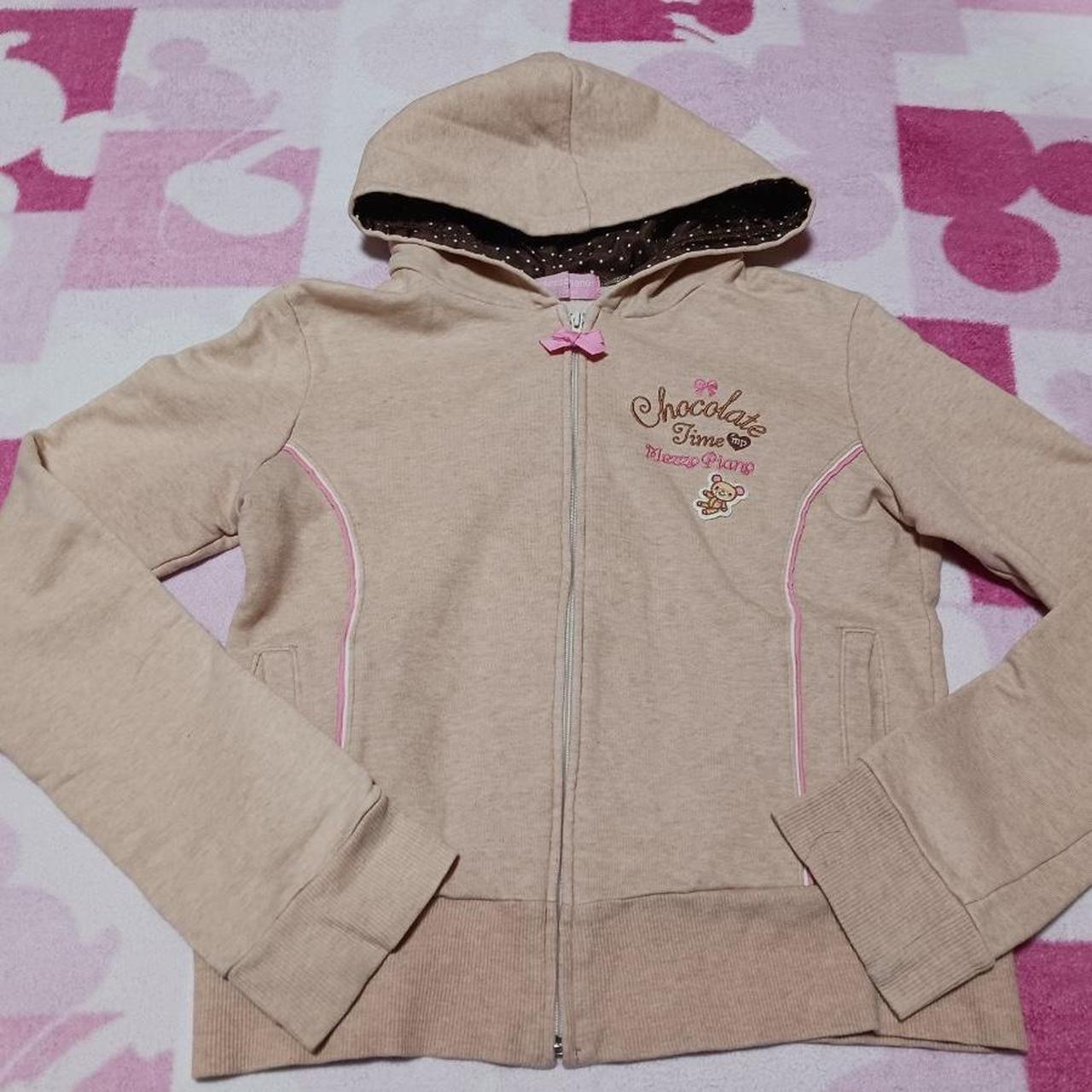 mezzo piano chocolate time jacket🍫🎀 160cm do not... - Depop