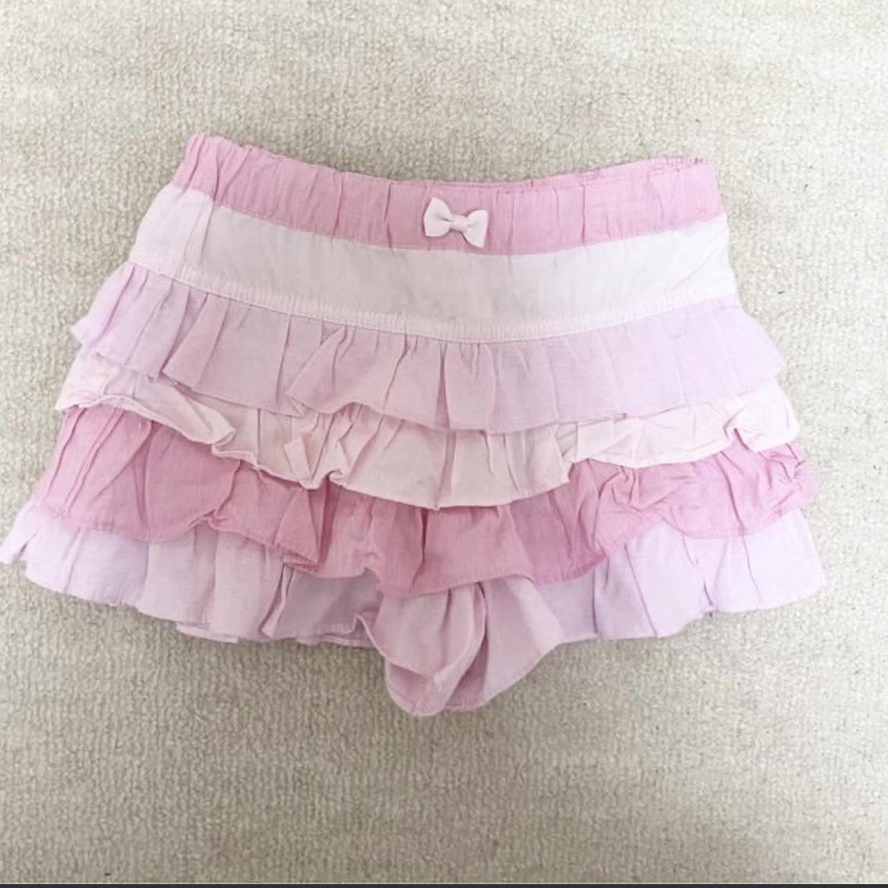giant ISO ! mezzo piano pink layered skirt- or any... - Depop