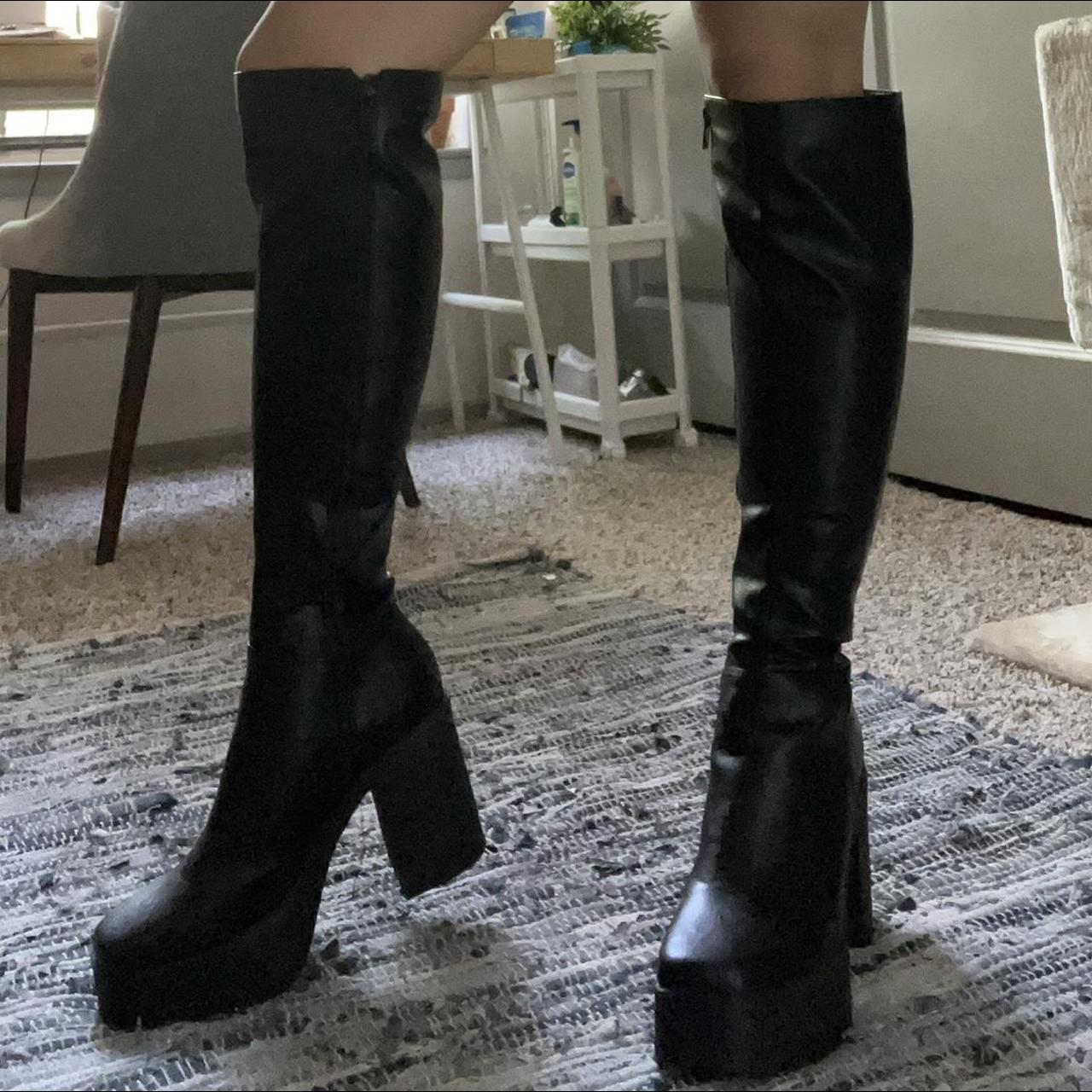 Brand New Platform Knee High Lamoda Slick Nicks Depop