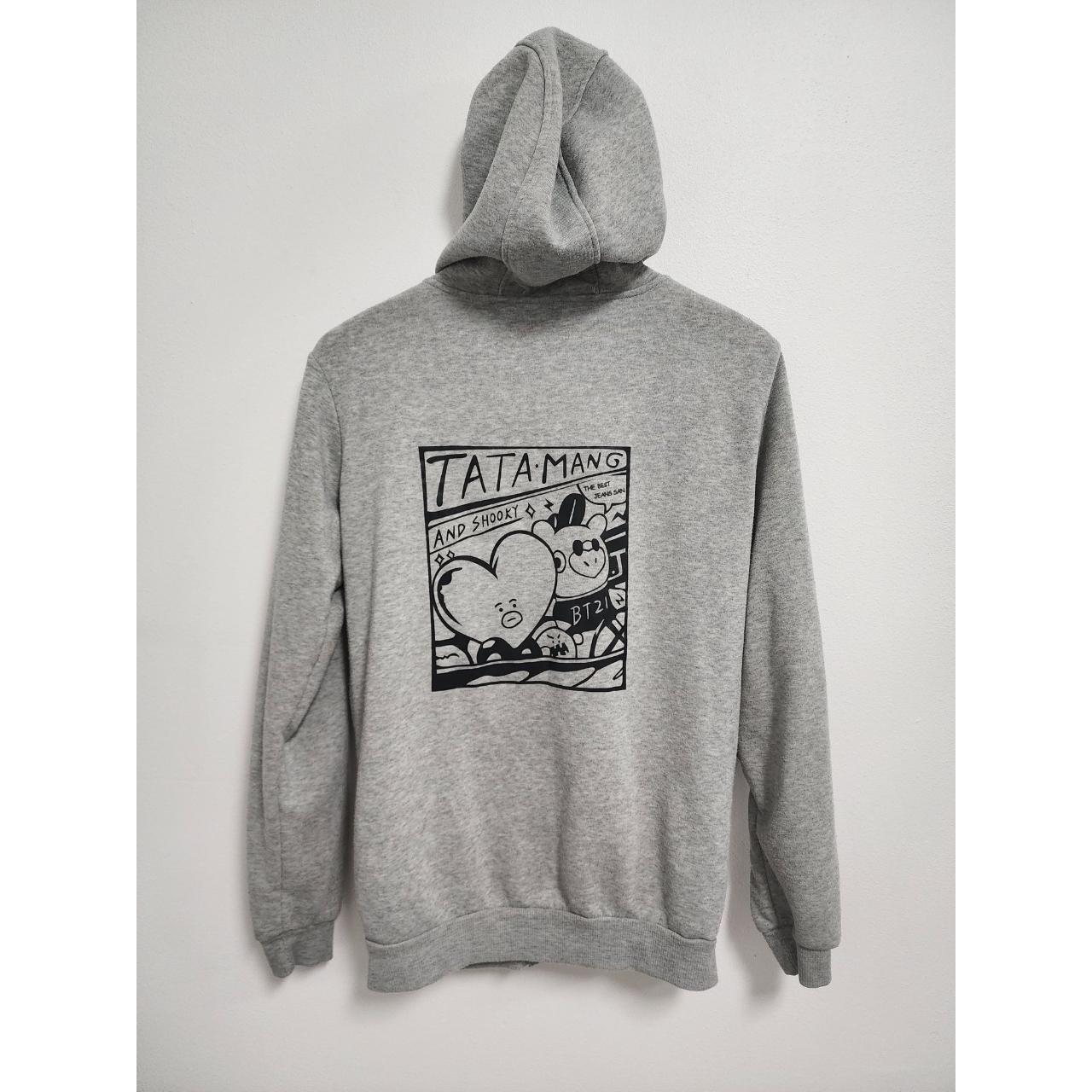 Bt21 gray sale hoodie