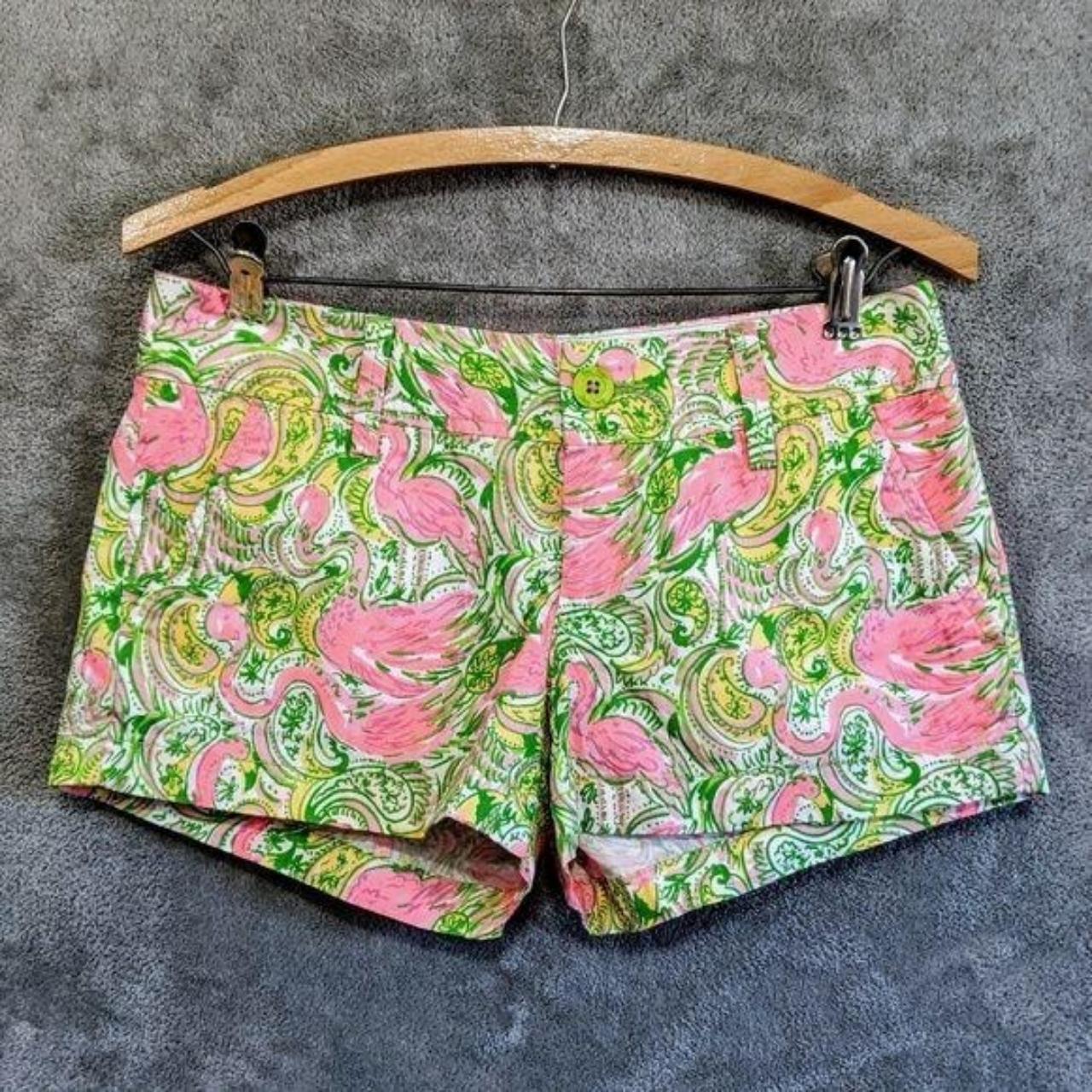 Lilly pulitzer cheap flamingo shorts