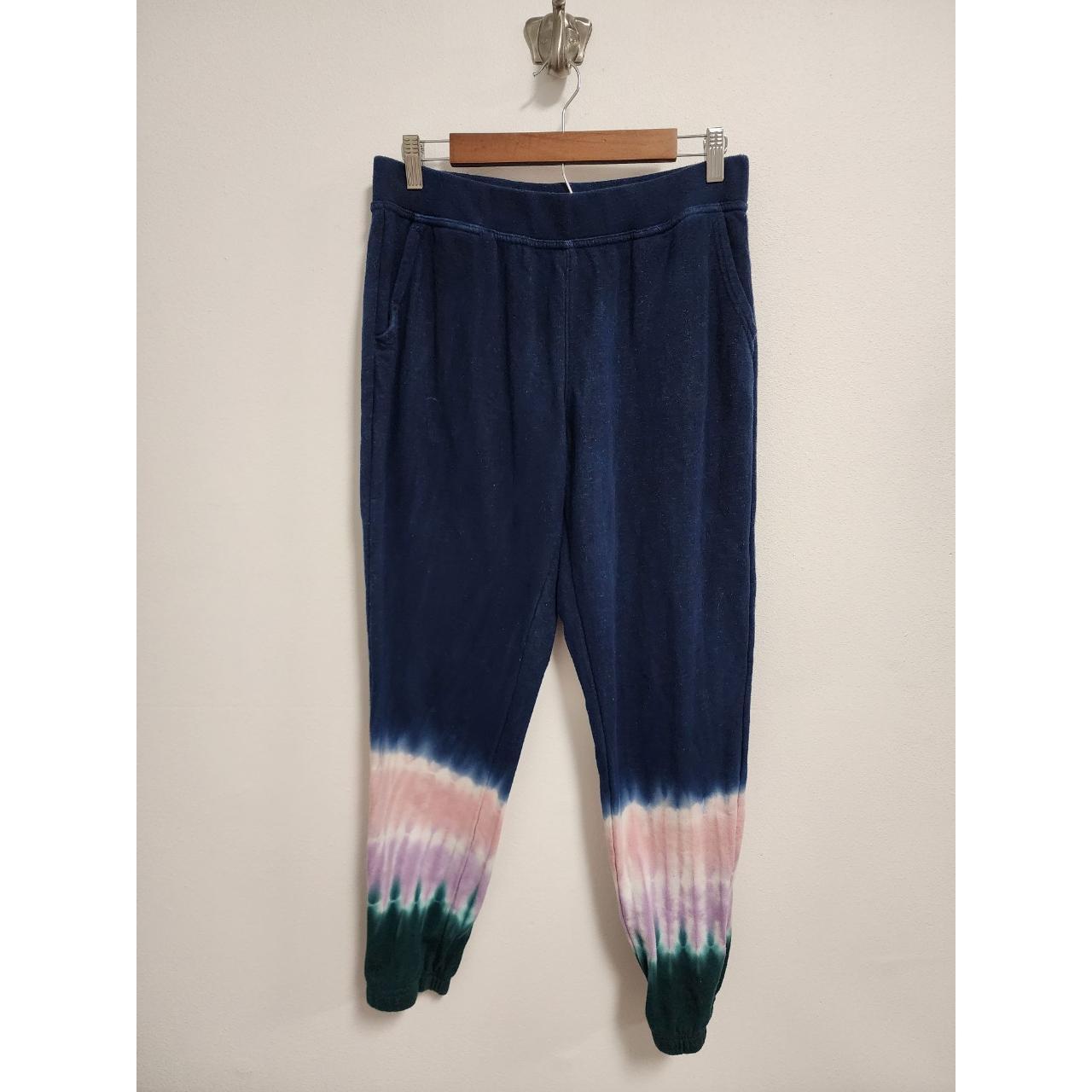 Navy blue best sale tie dye sweatpants