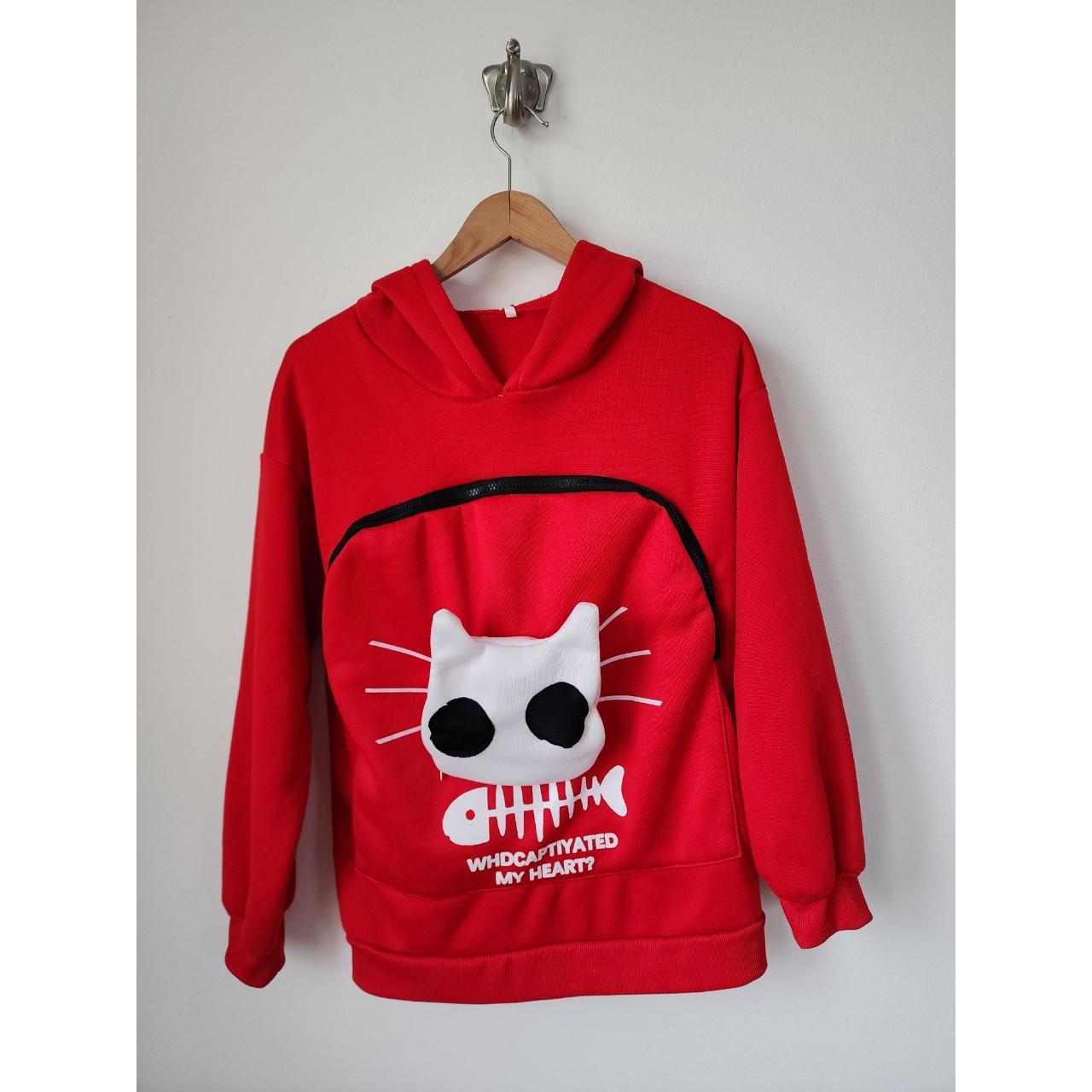 Cat best sale pouch sweater