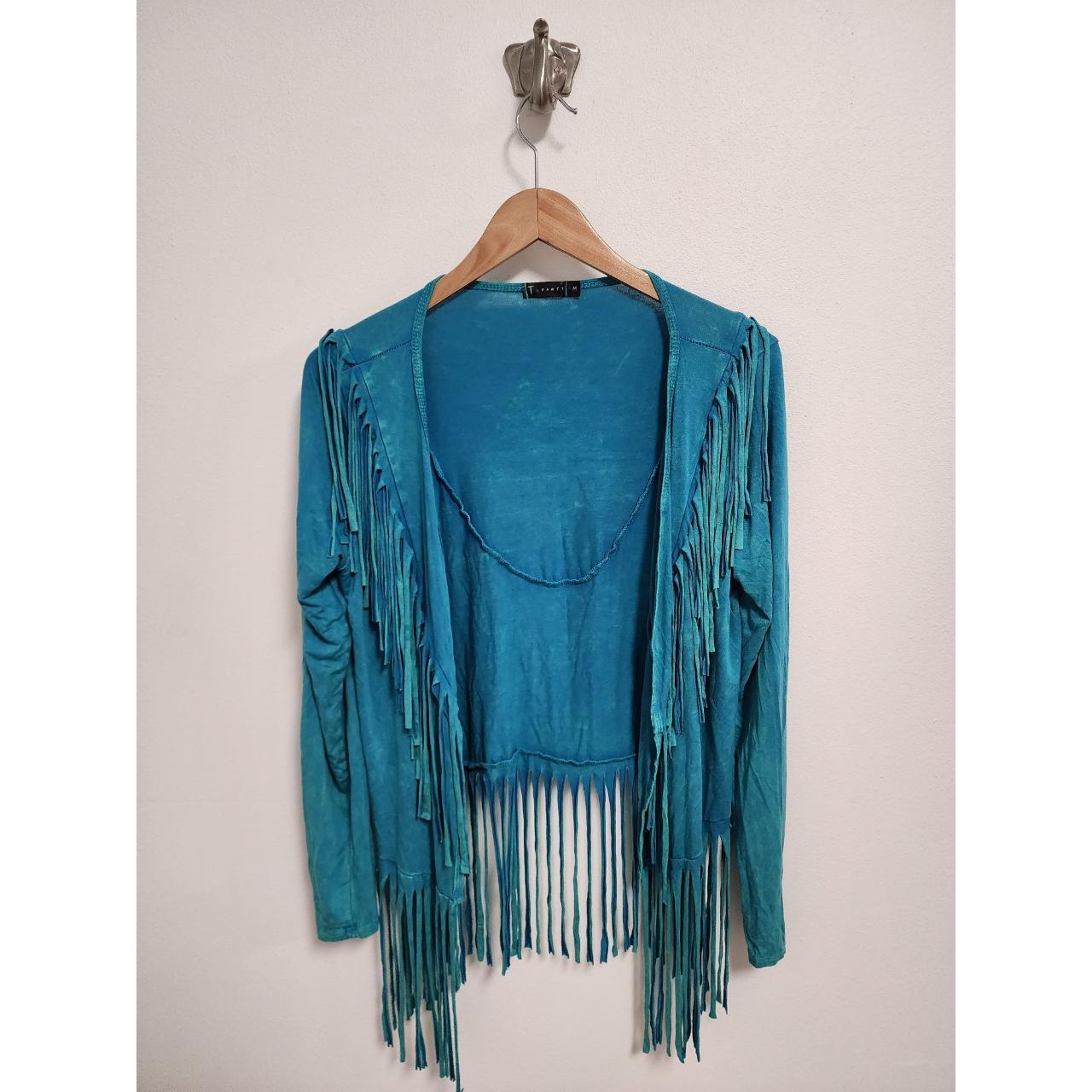 T party fringe cardigan sale