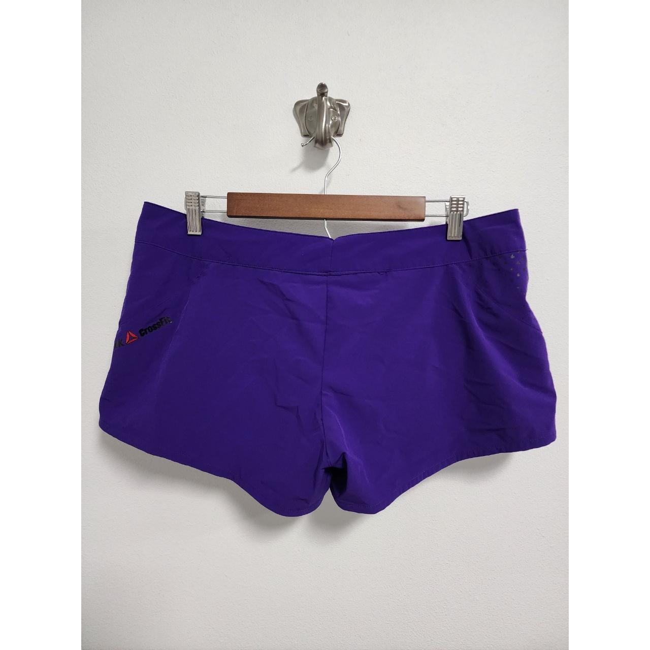 reebok crossfit shorts purple