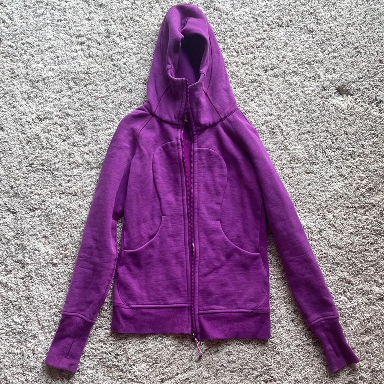 Lululemon scuba hoodie purple hot sale