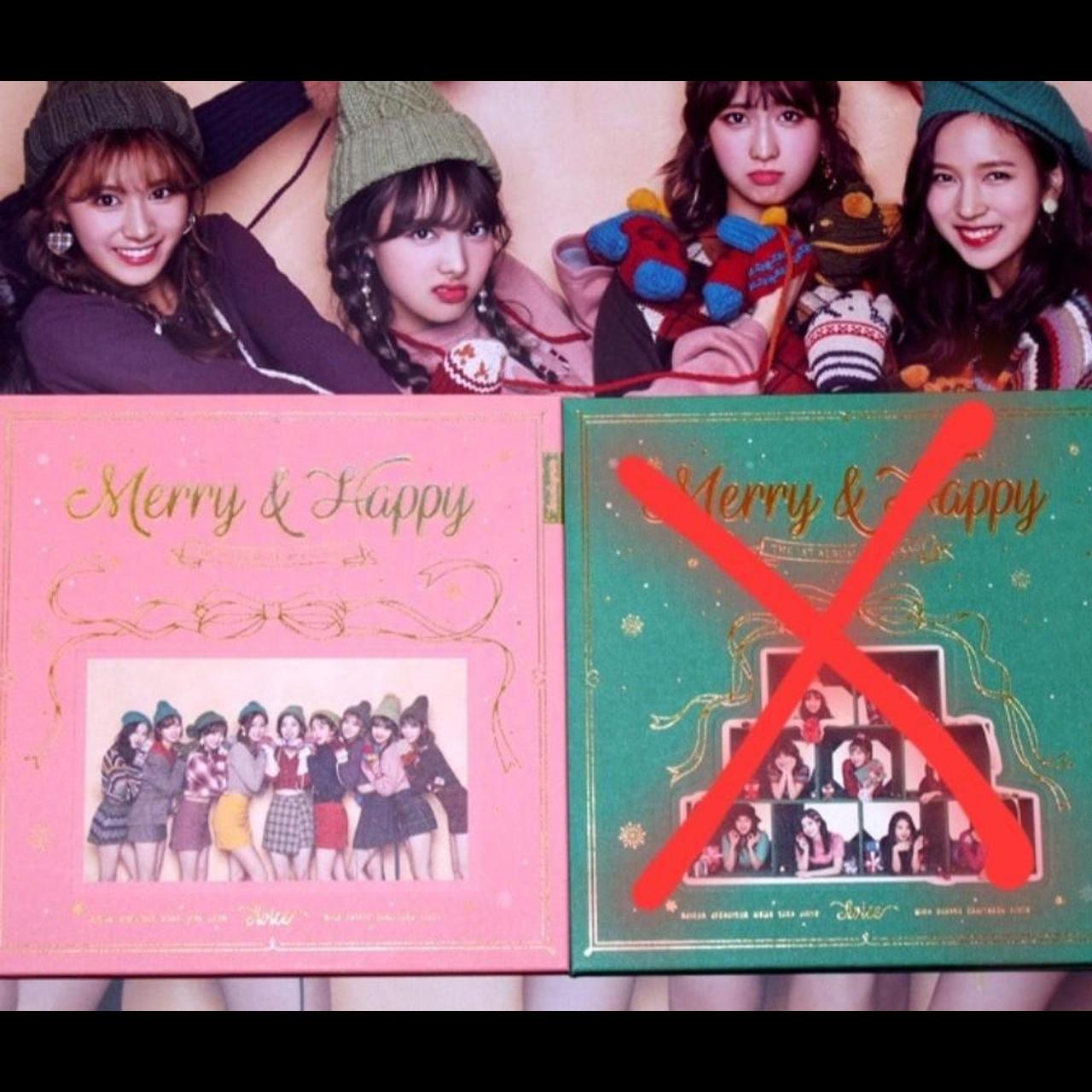 Twice Merry & Happy Album (dont buy listing) not… - Depop