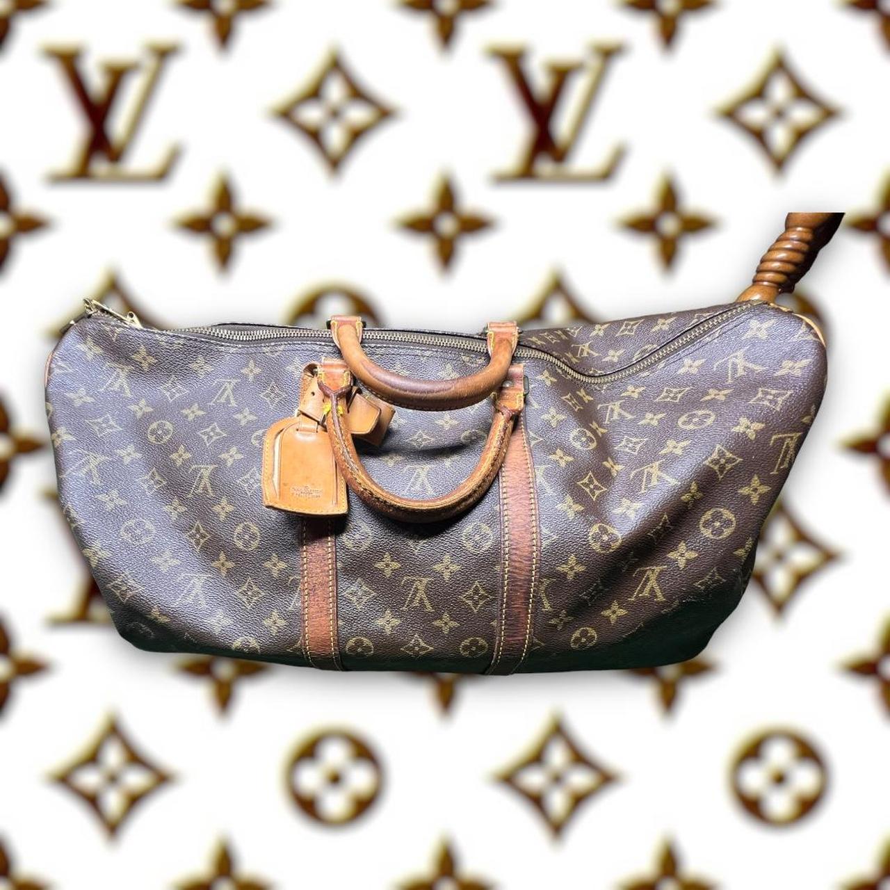 Vintage 80s Louis Vuitton Monogram Bag In great - Depop