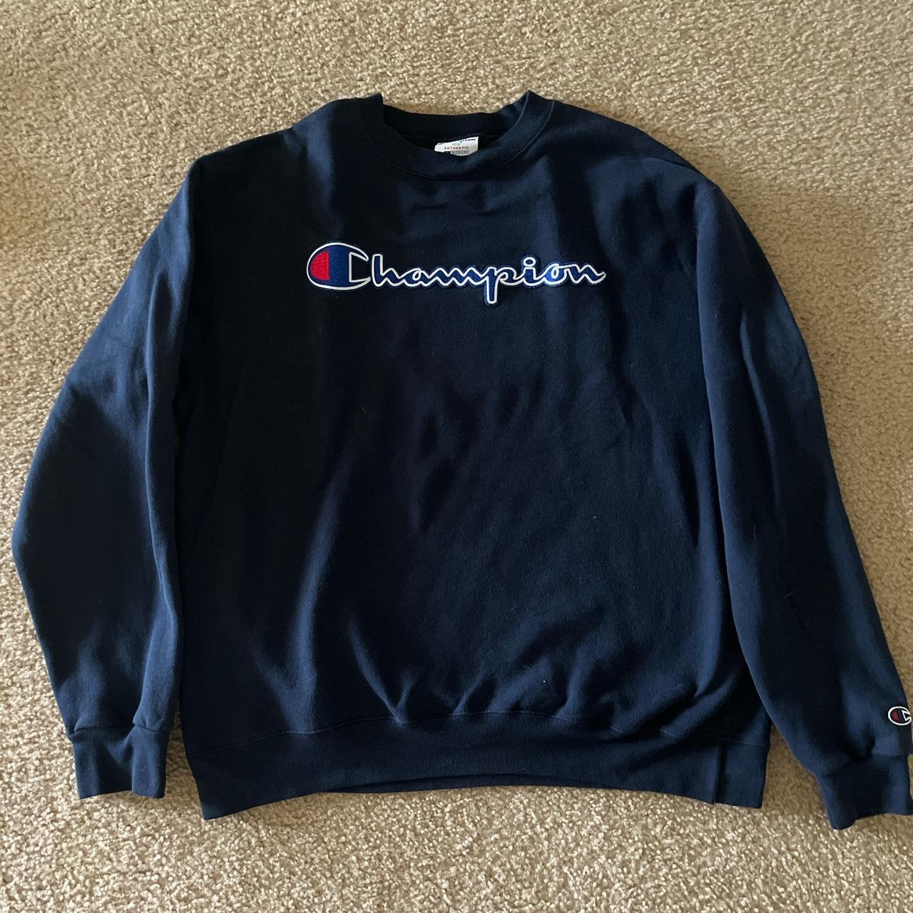 Champion hotsell sweatshirt depop