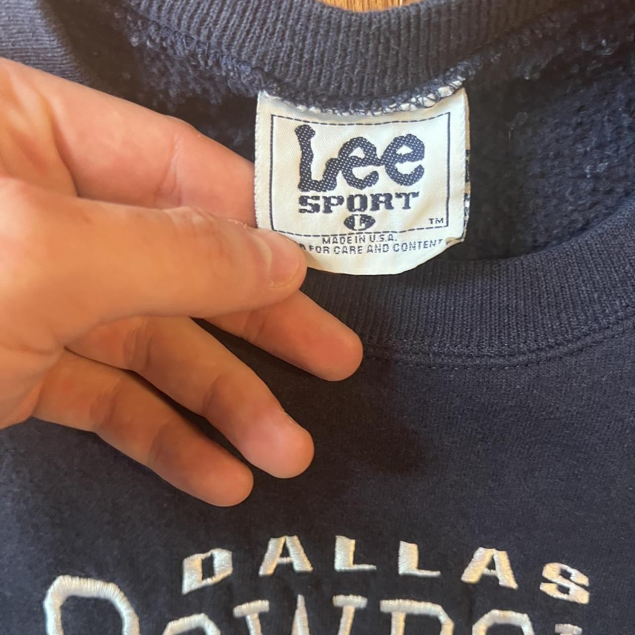 Vintage Dallas Cowboys Lee Sport Sweatshirt - Depop