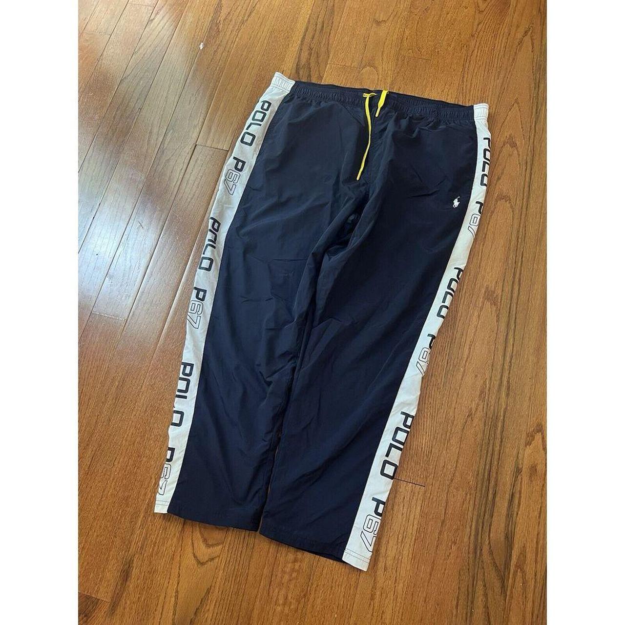 Ralph Lauren Polo P67 Nylon Track Jogger Pants Mens. Depop