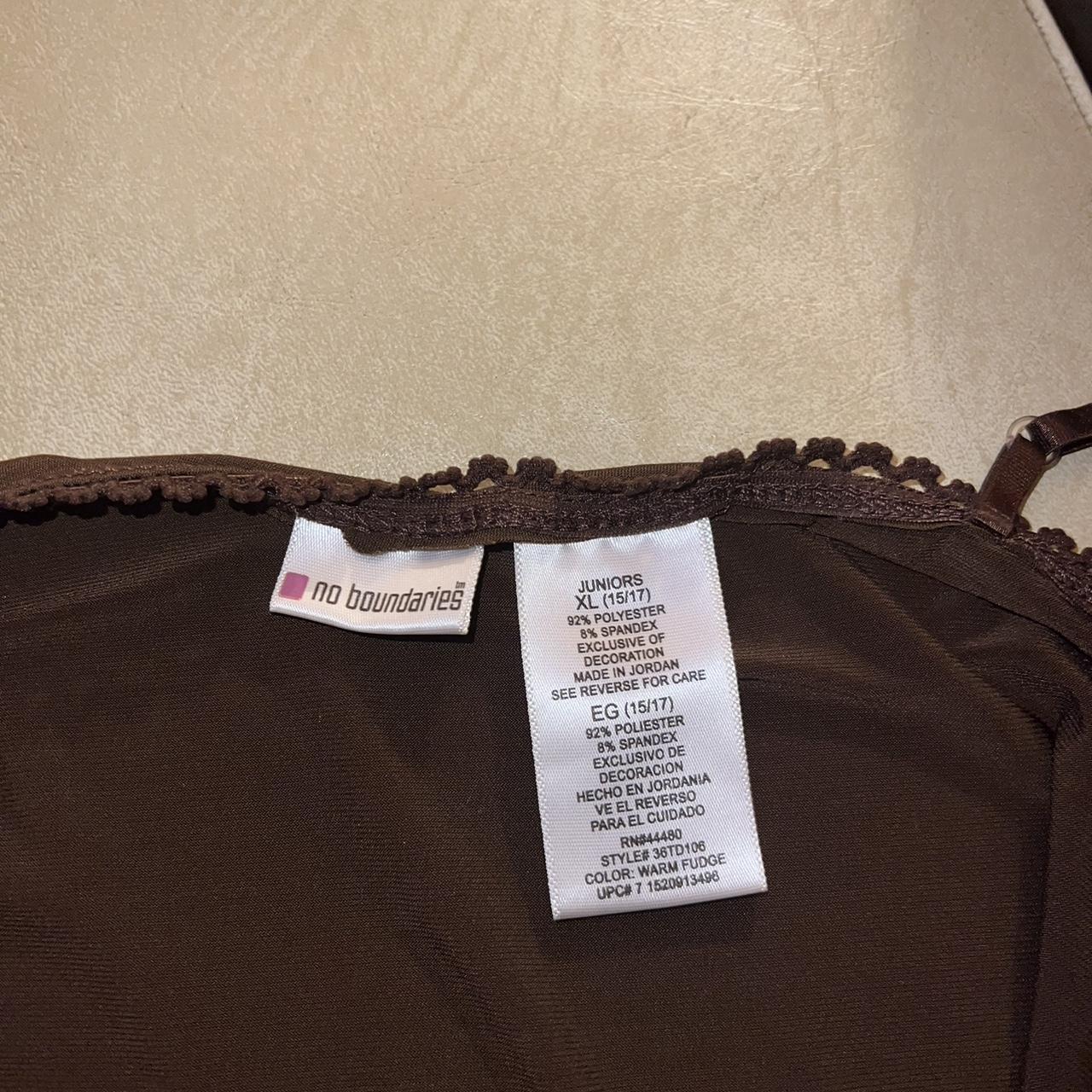 No Boundaries Women's Brown Vest (3)