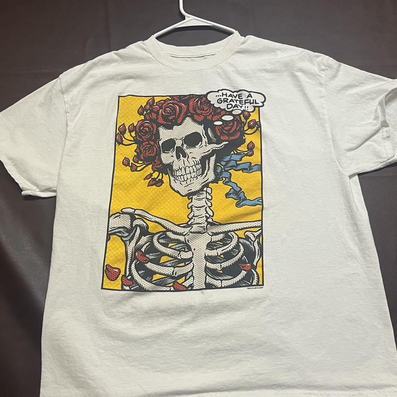 liquid blue Men’s White T-shirt | Depop