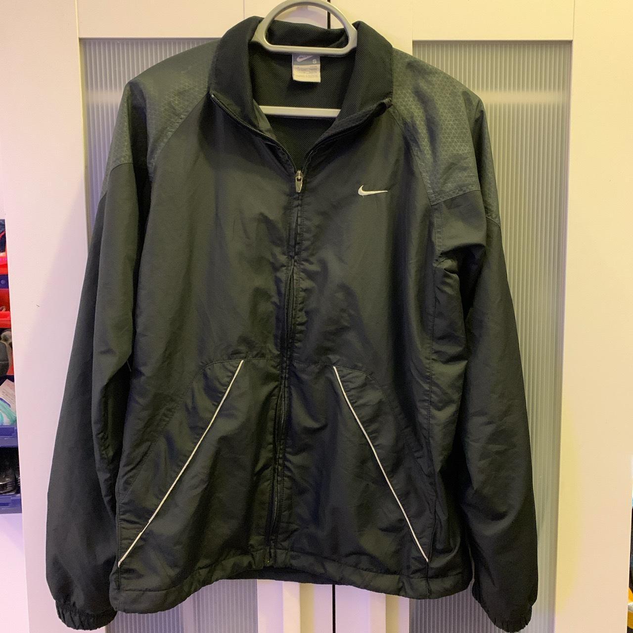mens black nike windbreaker jacket