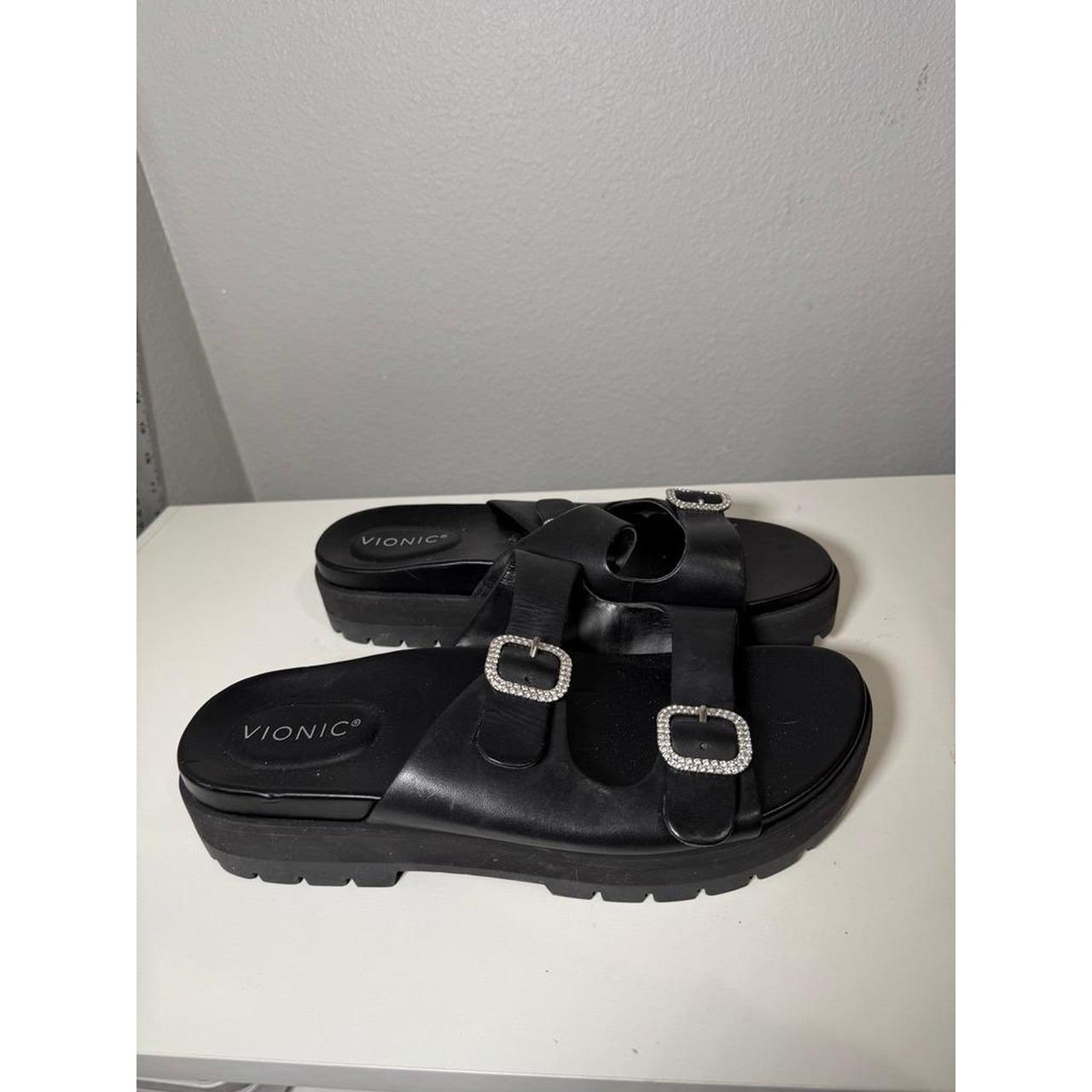 Vionic Women's Slides - Black - US 11 – Vionic Ca… - image 1