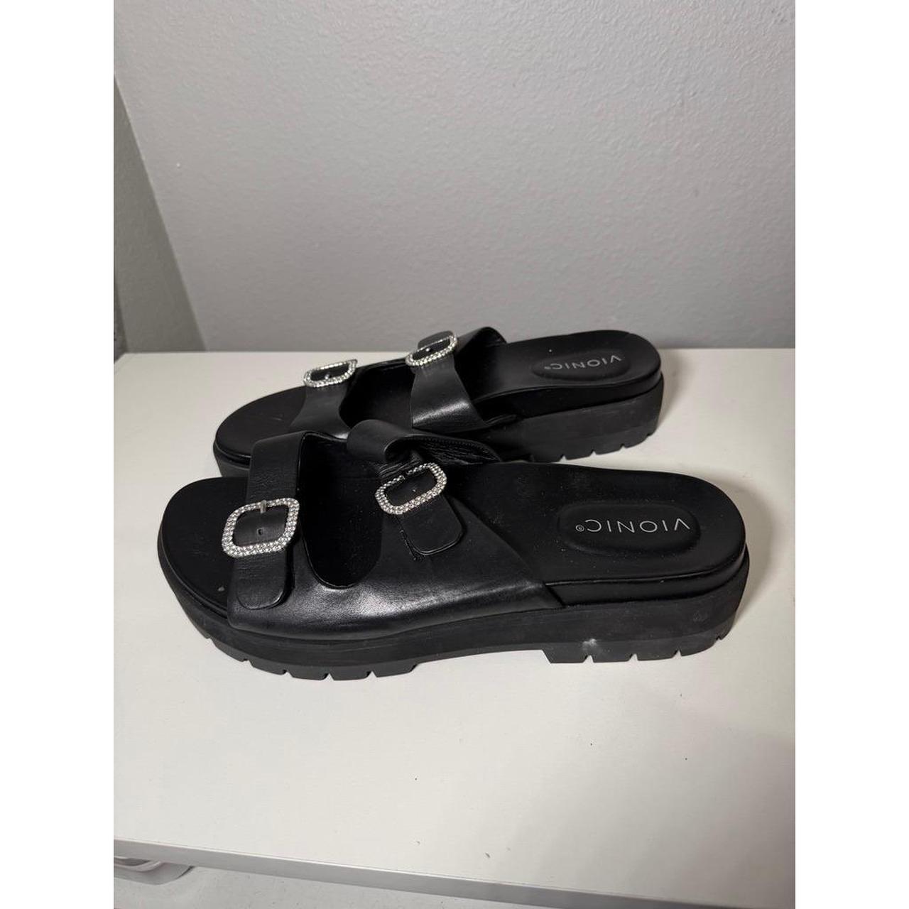 Vionic Women's Slides - Black - US 11 – Vionic Ca… - image 3