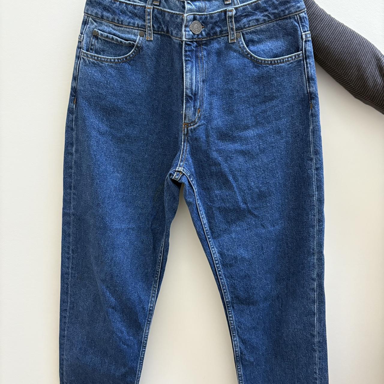 Sandro double waist jeans size
