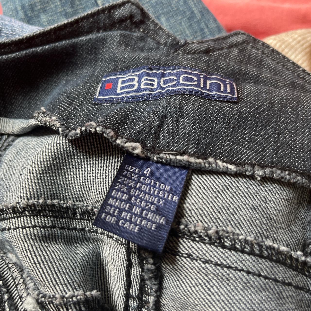 Baccini gothic size 4 jeans. Only small damage at... - Depop