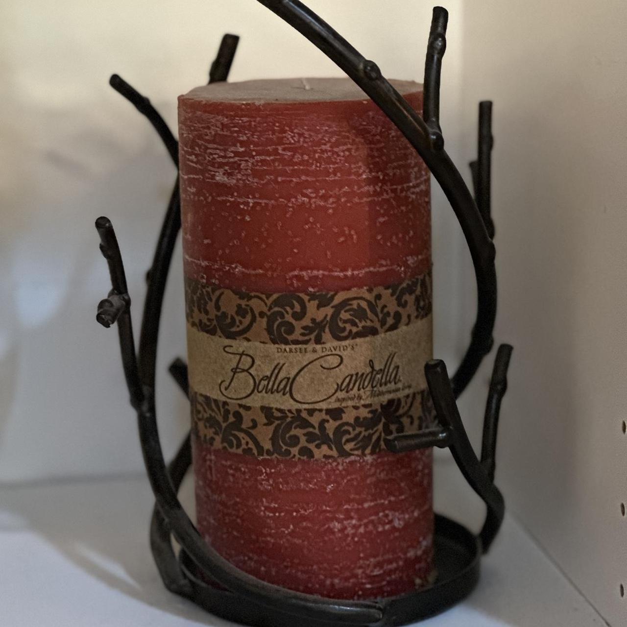 Darsee and David Bella Candella Pillar Candle in... Depop