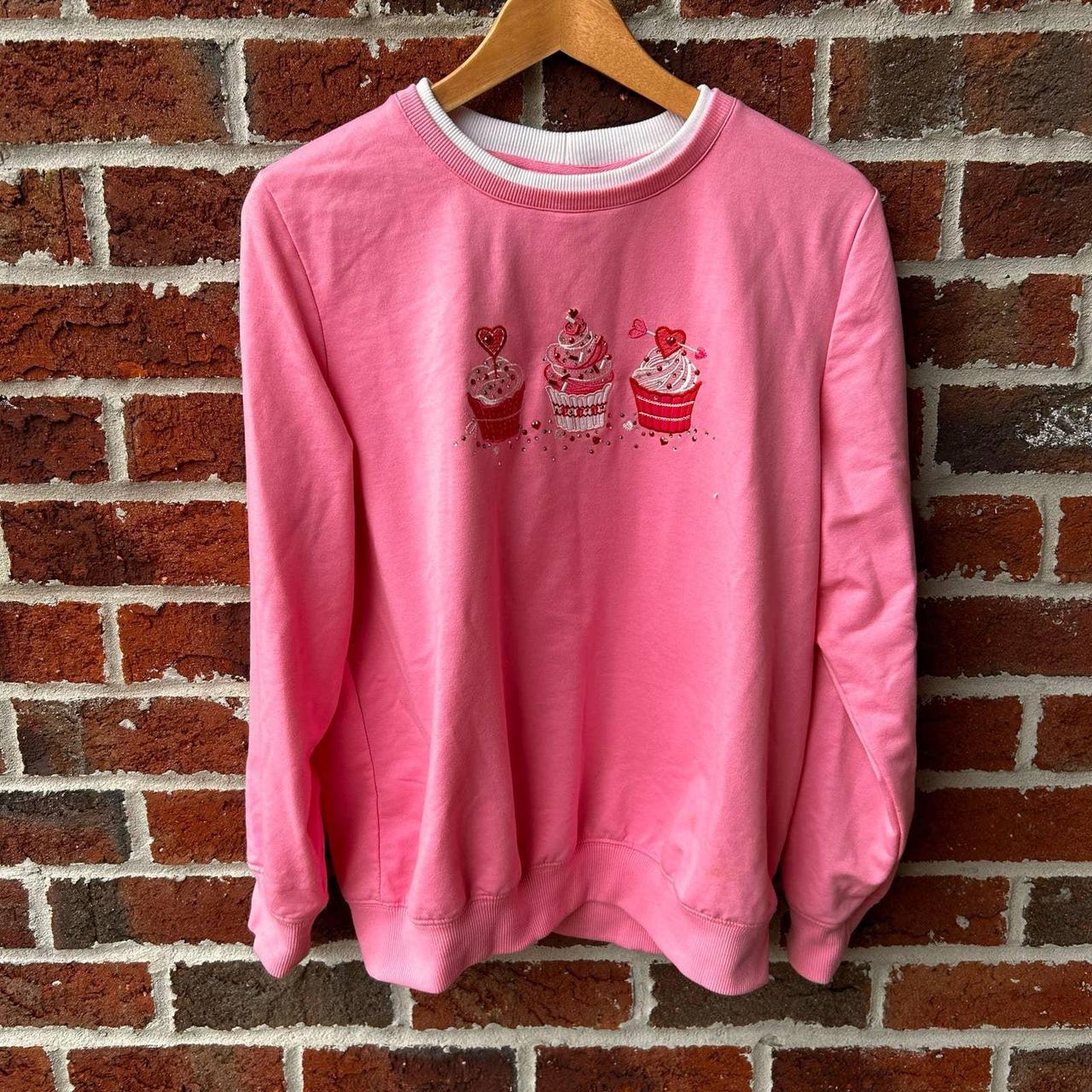 Super cute vintage Alfred Dunner pink Valentine’s... - Depop